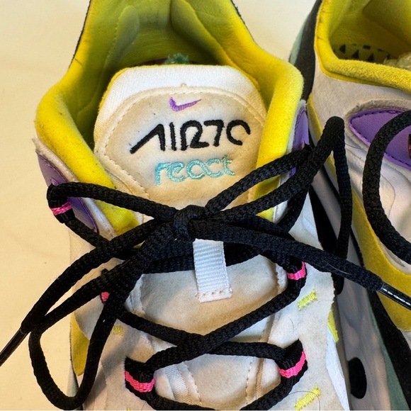 Nike Air Max 270 React Multicolor Sneakers - Picture 5 of 6